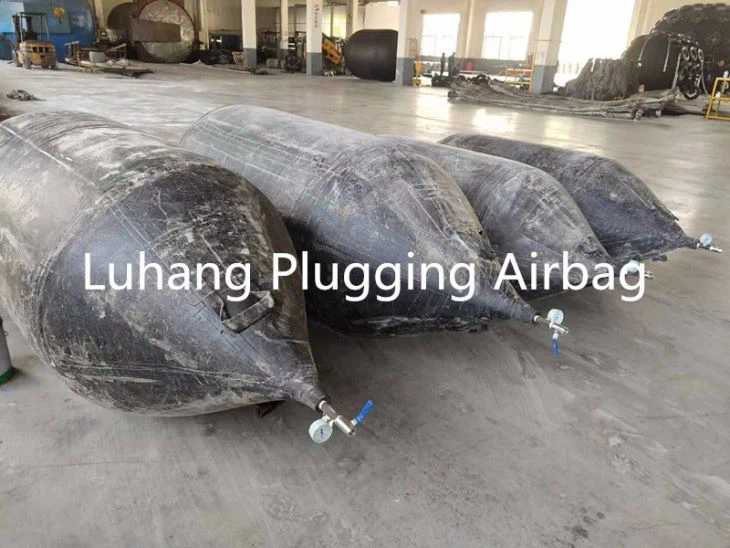 Inflatable High Pressure Pipeline Plugging Rubber Airbags